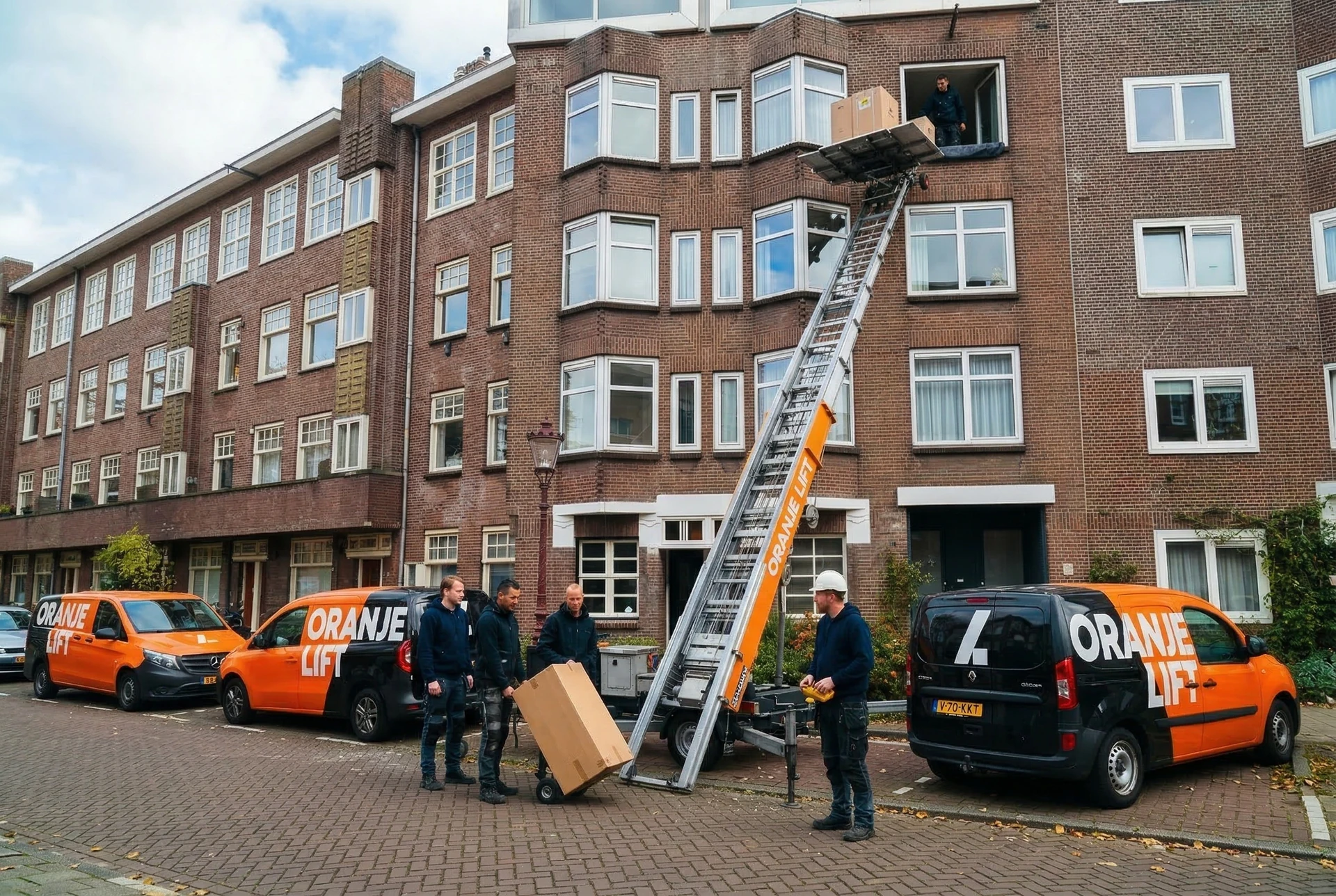 Verhuislift bij hoogbouw Hoorn